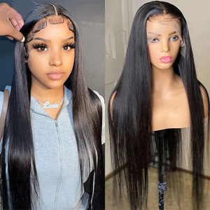 Indiase Haarwerken van Echt Haar 13x4 4x4 5x5 6x6 7x7 Kant Frontaal Pruik Echt Haar Origineel Maagdelijk Remy Haarwerken HD Volledige Kant - Product Image 2