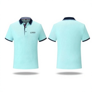 Camiseta Deportiva de Golf Casual de Manga Corta, Ajustada, Transpirable, 100% Poliéster, con Estampado por Transferencia de Calor, de Alta Calidad - Product Image 1