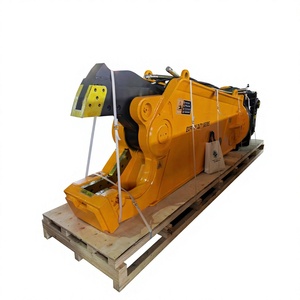 Cizalla Hidráulica HARDOX para Excavadora, Herramienta de Corte de Metal Amarilla para Maquinaria de 40-50 Toneladas - Product Image 1