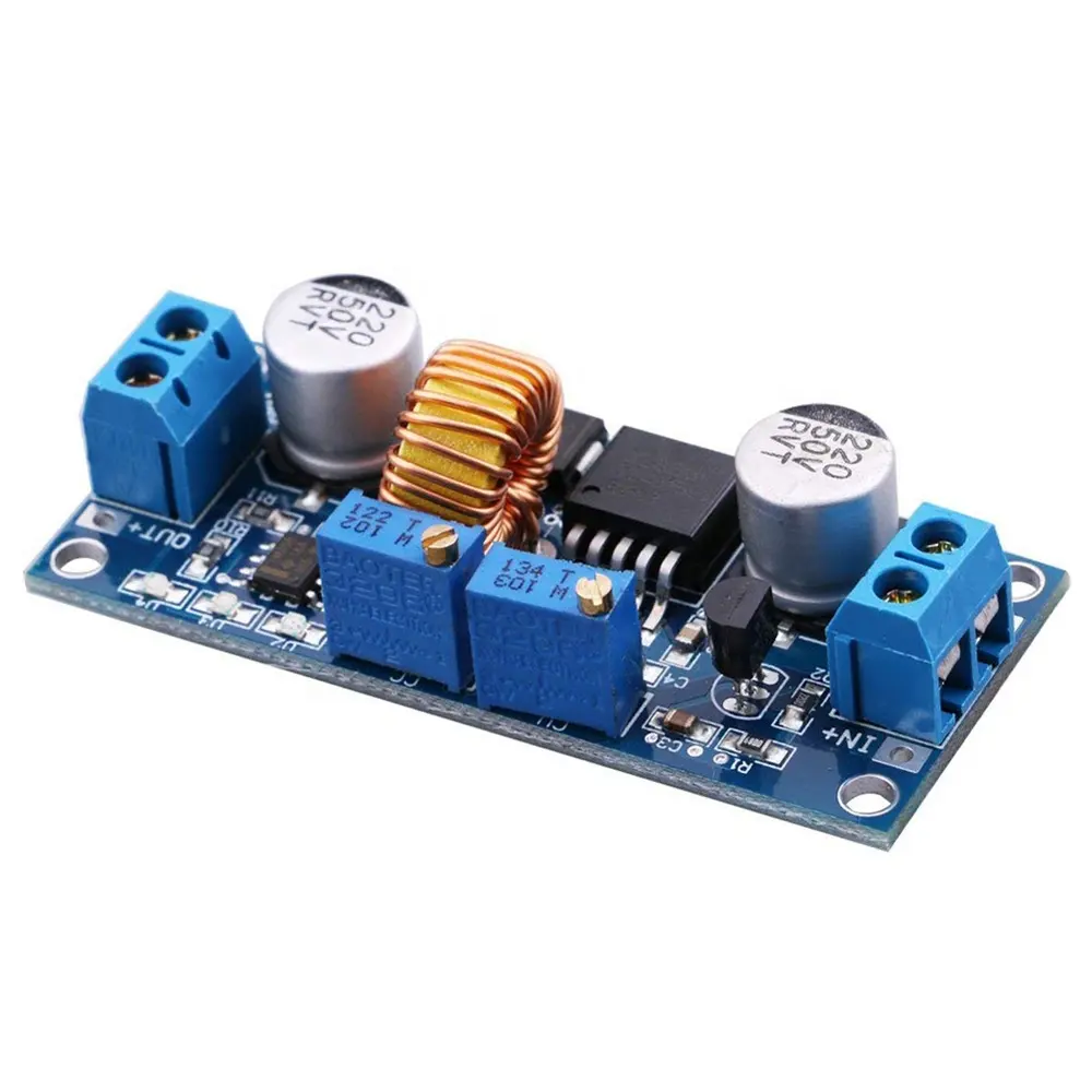 DC-DC Step down Constant Current & Spanning Converter 4-38 V tot 1.25-36 V 12 V/ 24 V Buck Volt Regulator 5A 75 W High Power LED Driver