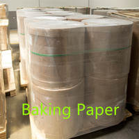 Papier sulfurisé double face en silicone OEM, rouleau jumbo, résistant à la graisse