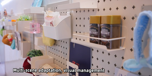 Kệ trưng bày bằng kim loại tự lắp ráp, bán chạy, sản xuất chính hãng, kèm phụ kiện kim loại, dùng cho nhà tắm & nhà bếp - Product Image 5