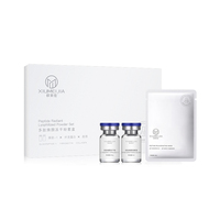 Kit de masque facial réparateur en poudre lyophilisée de peptides de cuivre, marque personnalisée OEM ODM, en marque blanche