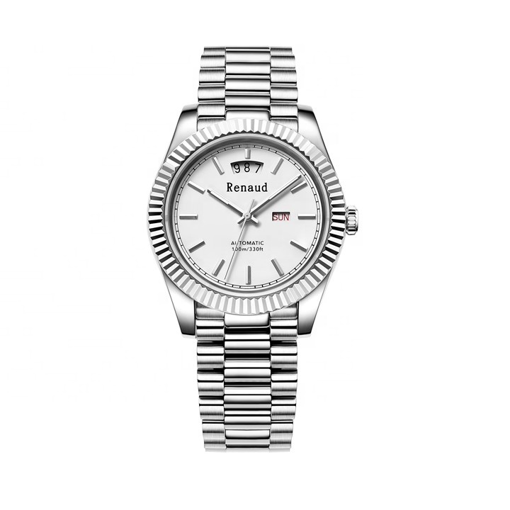 transparent automatic watch