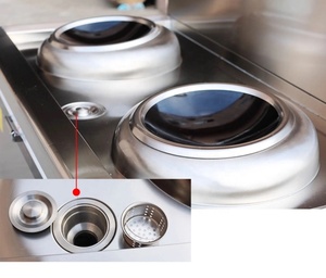 Equipo de Cocina Comercial de Acero Inoxidable Grado 304 de Alta Potencia 380V 15KW con Pantalla Digital de 4 Dígitos y Control Magnético para el Hogar - Product Image 4