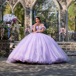 Impresionante Vestido de Quinceañera Mumuleo 2024 con Apliques, Vestidos de Fiesta de Quince Años, Vestidos de Princesa para Concurso - Product Image 1