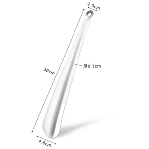 Cornes de chaussure en métal à long manche de 30cm personnalisées en usine en acier inoxydable pour hommes et femmes - Product Image 2