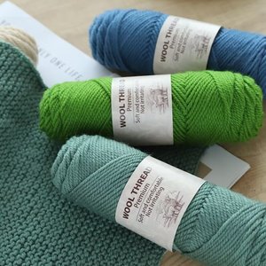 Bufanda de abrigo tejida a mano suave, acogedora y cálida hecha de lana y alpaca, hilo mezclado de 4 capas - Product Image 2