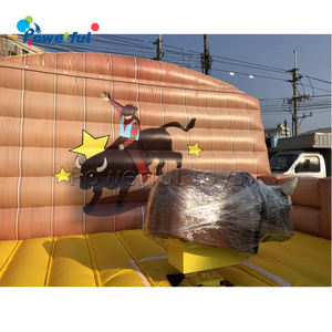 Popular Party Rental Mechanical Bull Ride con colchón inflable - Product Image 5