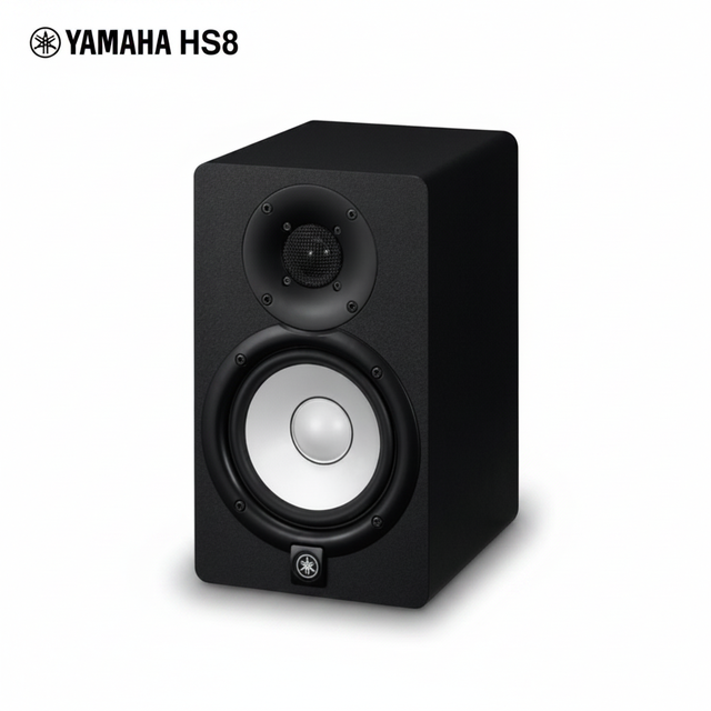 YAMAHAS HS8 Studio Active Monitor 120W for Recording Mixing Music Production YAMAHA HS7