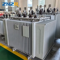 Transformateurs immergés dans l'huile, transformateur de puissance ONAN, refroidissement Dyn11, groupe vectoriel 220V 415V 300KVA 500KVA 750KVA 1000KVA 1250KVA.