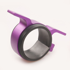 Fuel Pump Mounting <b>Bracket</b> 58mm Quick Mount For Retrofit Upgrade Purple Aluminum Alloy - Product Image 2