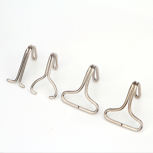Móc treo bằng thép không gỉ mạ niken 25mm & 30mm móc đôi dây <span class=keywords><strong>J</strong></span> cho Bọc Ghế Xe Hơi - Product Image 5