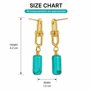 Orecchini a perno strutturati a catena lunga minimalisti, ornamenti auricolari dal design unico per l'uso quotidiano da donna, fornitura all'ingrosso - Product Image 3