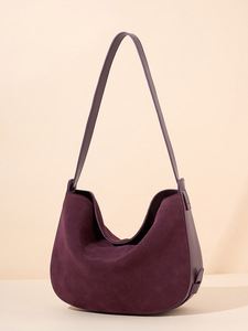 Nouveauté 2026 : Sacs à bandoulière et sacs à main en cuir véritable vintage pour femme, sac boulette grande capacité, sac sous le bras pour femme - Product Image 2