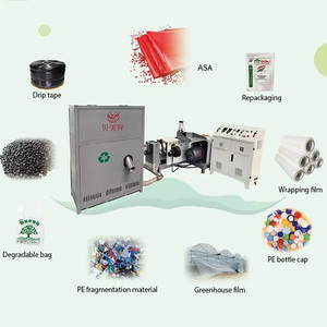 Granulateur de recyclage de <span class=keywords><strong>film</strong></span> PE à faible bruit, durable, basse température, économe en énergie et écologique pour la protection des structures - Product Image 6