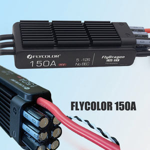 Contrôleur de vitesse électronique Flycolor FlyDragon 150A ESC 5-12S HV OPTO 32 bits MCU 170A courant de pointe pour <span class=keywords><strong>hélicoptère</strong></span> <span class=keywords><strong>RC</strong></span>/aile fixe - Product Image 5