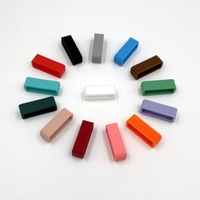 Bracelet de montre avec anneau en silicone (modèle anneau en silicone) en option 18 mm/20 mm/22 mm, anneaux mobiles et fixes à point de fixation