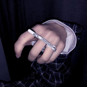 Medidor de Anillos de Plástico Ajustable con Logotipo Personalizado, Control por Aplicación, Carga Inalámbrica, Resistente al Agua IP67, para Medir el Tamaño del Anillo (EE. UU./Reino Unido/Hong Kong) - Product Image 2