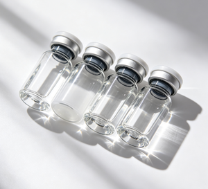 Frascos de Vidrio de Borosilicato de 3 ml, 5 ml y 10 ml con Cuello Prensado y Tapas de Sellado Abatibles de Aluminio Plateado - Product Image 5