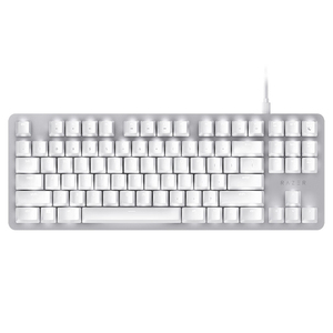 Razer BlackWidow Lite Wired Mute Compact <strong>Keyboard</strong> <strong>Keyless</strong> Light Emitting Diode Backlit <strong>Keyboard</strong> with Orange Mechanical Switch - Product Image 2