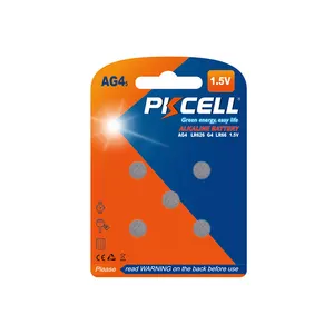 Battery Watches PKCELL Ag4 L626 Lr66 377a Watch Battery In 10 Pcs Per Pack