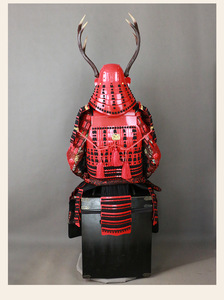 Disfraz de Guerrero <span class=keywords><strong>Samurai</strong></span> con Armadura de Tamaño Real y Kabuto para Museo o Cosplay - Product Image 5