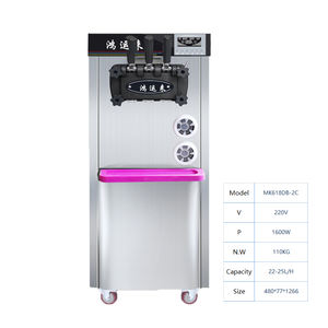 Ice Cream <b>Freezer</b> With Soft Serve and Hard Ice Cream <b>Storage</b> for Ice Cream Trucks and Vans Soft Ice Cream Machine Maker - Product Image 3