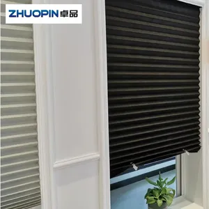 Đơn giản môi trường thời trang không dệt vải xếp li rèm và tổ ong Shades di động Shades màn rèm cửa