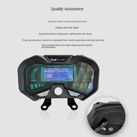 Speedometer listrik sepeda roda tiga, tampilan Harga Speedometer Digital dengan tampilan LED untuk sepeda roda tiga