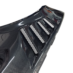 Kit de carrosserie large en fibre de carbone pour F87 M2, style agressif, noir carbone, amélioration de la version d'origine - Product Image 1