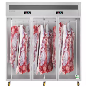Vitrina Refrigerada Comercial para Exhibición <span class=keywords><strong>de</strong></span> <span class=keywords><strong>Carne</strong></span>, con Puerta Corredera <span class=keywords><strong>de</strong></span> Acero Inoxidable y Vidrio Templado, para <span class=keywords><strong>Carne</strong></span> <span class=keywords><strong>de</strong></span> Res y <span class=keywords><strong>Cordero</strong></span> - Product Image 5