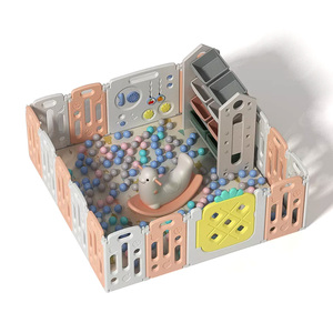 Box per bambini in plastica, recinzione da gioco per bambini, box da gioco per interni, recinzione in plastica per bambini - Product Image 1