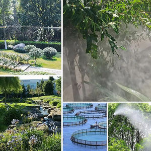 Hogedruk Tuinslang Sproeiselnevel Met Drie Mondstukken Tuinslang Spuit Sproeikop Roestvrijstalen Sproeistang - Product Image 6