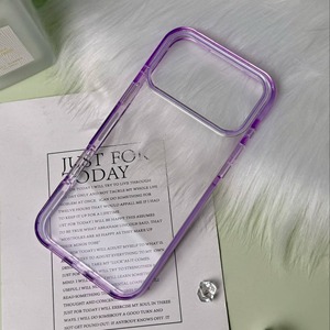<span class=keywords><strong>Funda</strong></span> Transparente de Acrílico para Teléfono con Borde de Color, Antiamarilleo, Proveedor de Comercio Electrónico Transfronterizo para <span class=keywords><strong>iPhone</strong></span> 17 - Product Image 6