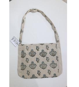 Bolsa Estampada a Mano con Detalles de Inspiración Étnica para un Uso Funcional que Mejora el Estilo Personal Proveedor Indio - Product Image 1