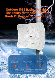 Antenna CPE Wireless Esterna ad Alta Potenza 5GHz 900Mbps per CCTV, <span class=keywords><strong>Bridge</strong></span> WiFi Punto a Punto al Miglior Prezzo - Product Image 3
