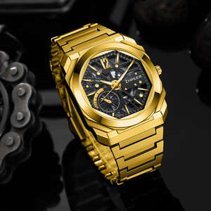 นาฬิกาข้อมือผู้ชายสปอร์ตหรูหรา รุ่นใหม่ ปี 2025  ระบบควอตซ์  แสดงวันที่อัตโนมัติ  กลไกจงเซิง  เหมาะสำหรับธุรกิจและพักผ่อน - Product Image 2