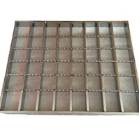 Grille en acier inoxydable dentelée, robuste, antidérapante, pour passerelles extérieures, plateforme de circulation, galvanisée à chaud, confortable pour la marche