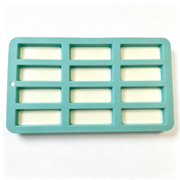 Moule à gâteau rectangulaire en silicone de qualité alimentaire Refine Factory, résistant à la chaleur, antiadhésif, pour la cuisson, ustensile de cuisine réutilisable pour la maison
