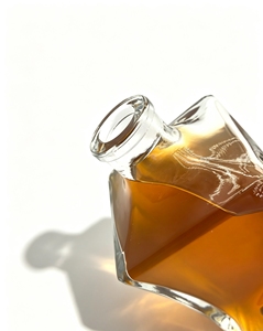 Bouteille moderne taille cintrée en verre transparent de haute qualité, 700 ml, 750 ml, 900 ml, idéale pour le bourbon, le scotch et la <span class=keywords><strong>tequila</strong></span> – Meilleures ventes - Product Image 5