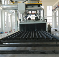 Máquina de granallado de pista de alta velocidad, nueva y usada con Motor de motor PLC y caja de cambios para pulir y desbaratar