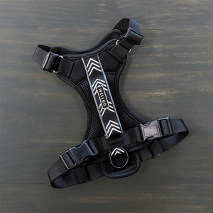2025 penjualan terlaris Premium tahan lama taktis harnes anjing OEM ODM tidak ada klip tersedak <span class=keywords><strong>Harness</strong></span> hewan peliharaan untuk anjing berlari berjalan mendaki - Product Image 5