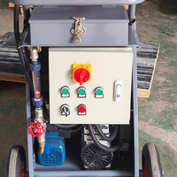 Machine à plâtrer M6 220V, petite station de plâtrage, pulvérisateur de plâtre mural avec pompe, ODM OEM