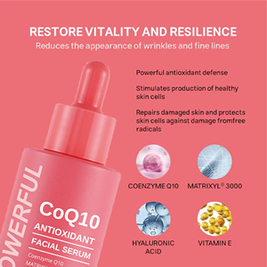 Sérum Visage Bio CoQ10 <span class=keywords><strong>Matrixyl</strong></span> 3000 Éclaircissant – Fabrication en Marque Blanche, Fournisseur Personnalisé Anti-Âge pour Soins du Visage - Product Image 3