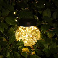 Lanterne solaire suspendue TSINYE, globes suspendus en verre craquelé, lumières solaires pour extérieur, jardin, cour, décoration de Noël, blanc chaud