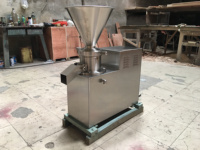 Fabricants de beurre d'arachide en Ouganda Capacité 500-2000kg/heure HJ-MJS-120 Moulin colloïdal en acier inoxydable
