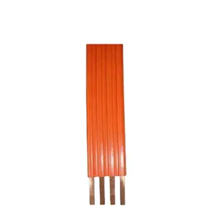 seamless busbar line With free spares safety power Flexible seamless copper busbar for crane