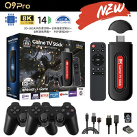 Console de jeu TV 3D open-source personnalisée 2026, décodeur Android 5G 4K, lecteur HD 2-en-1, jeux, manette sans fil 2,4 GHz Q 9