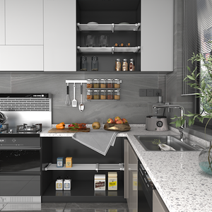 Nhà Máy Trực Tiếp Kim Loại Lưu Trữ Tổ Chức Cho Những Điều Nhỏ Dày Nhà Bếp Ngăn Kéo Hộp Lưu Trữ Đóng Gói Giấy Giày Tủ Kệ - Product Image 2